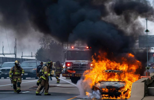 The Cybertruck Explosion: A Potential Act of Terrorism and Its Devastating Fallout,2025 The Cybertruck Explosion: A Potential Act of Terrorism and Its Devastating Fallout,2025